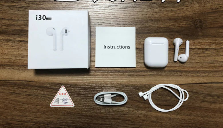 i30 TWS Bluetooth Earbuds with Touch Control